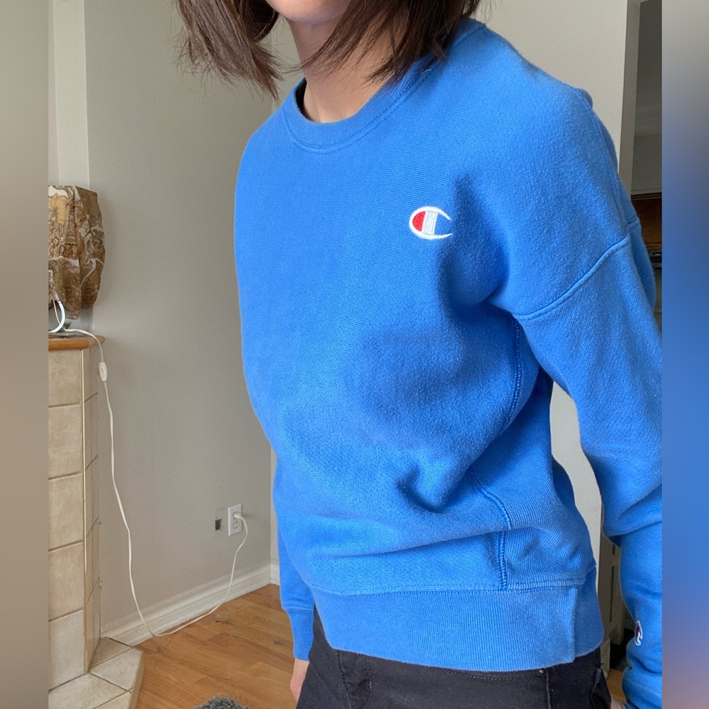 Retro Champion Crew Neck Sweatshirt - Picture 10 of 13